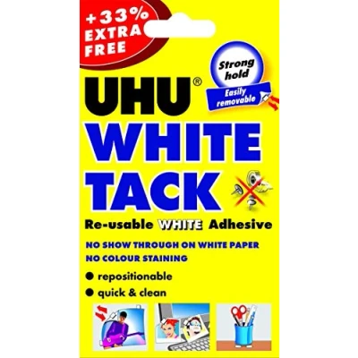 Afbeelding van UHU 3C U1PI ZDEK WITTE TAC +33% 343496