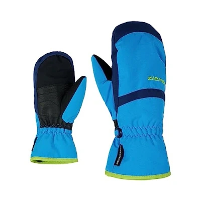 Afbeelding van Ziener Lejanos AS Skihandschoenen voor kinderen, waterdicht, ademend, Persisch blauw, 5 (M)