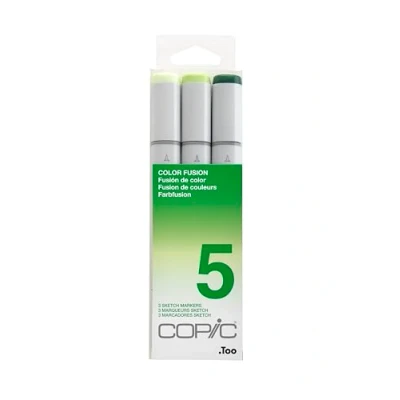 Afbeelding van Copic Sketch Marker Set kleurfusie 5 3 stuks