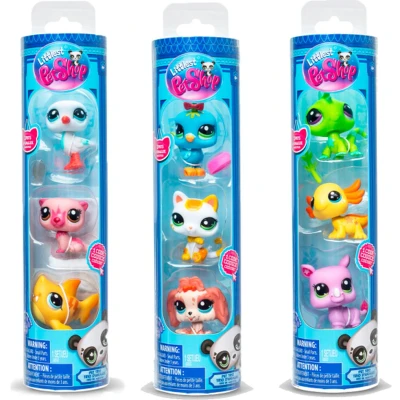 Afbeelding van LITTLEST PET SHOP TRIO COLLECTOR TUBE ASSORTED.