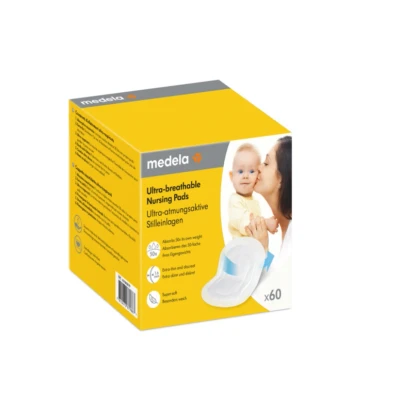 Afbeelding van Medela Zoogkompres Extra Dun 60ST