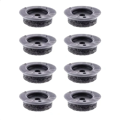 Afbeelding van WAGNER QuickClick® Viltglijders Meubelglijders Stoelglijders vervanging I set van 8 vervangingsglijders verwisselbaar wolvilt ULTRASOFT SLIM Ø 30 mm voor base Made in Germany 15828400
