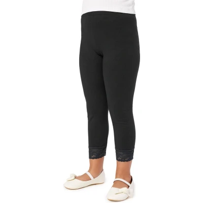 Afbeelding van Merry Style Meisjes Leggings Sport Vrijetijdsbroek Capri Katoen MS MS10 228 LE Zwart 158