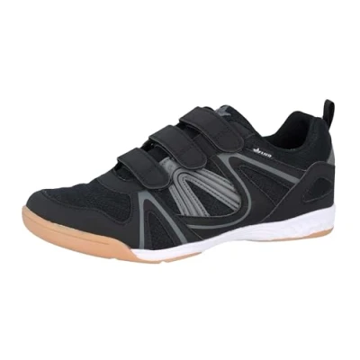 Afbeelding van Lico Fit Indoor V Uniseks Zaalsportschoen, Zwart/grijs, 37 EU