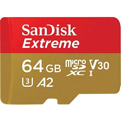 Afbeelding van SanDisk Extreme microSDXC Class 10 geheugenkaart met SD adapter (Refurbished)