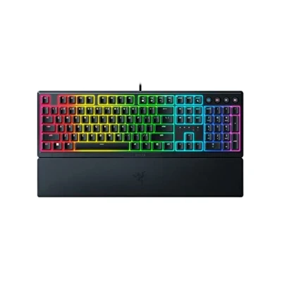 Afbeelding van Razer Ornata V3 RGB Low Profile Gaming toetsenbord met gemechaniseerd membraan (UV gecoate toetsafdekking, soft touch magneetpalensteun, 10 Chroma verlichtingszones) UK Layout