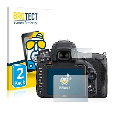 Afbeelding van BROTECT (2 Stuks) Antireflecterende Beschermfolie voor Nikon D750 Anti Glare Screen Protector, Mat, Ontspiegelend