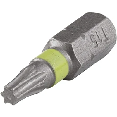 Afbeelding van Wolfcraft 2477000 T bit 15 S2 staal Gestraald, Taai C 6.3 3 stuk(s)