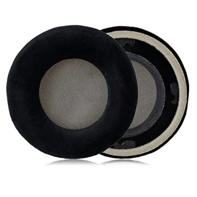 Afbeelding van JHZZWJ Vervangende Oorkussens voor diameter AKG K701, K702, Q701, Q702, K601, K612, K712 van kunstleer Black