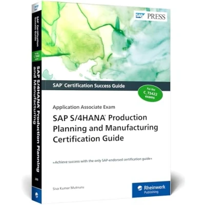 Afbeelding van SAP S/4HANA Production Planning and Manufacturing Certification Guide