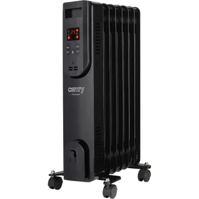 Afbeelding van Camry CR 7812 Olie Radiator met 7 Ribben en Afstandsbediening Zwart