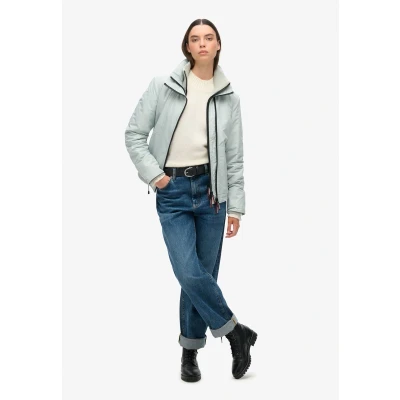 Afbeelding van Superdry Vrouwen Mountain Windbreaker jas Lichtgrijs Grootte: 44