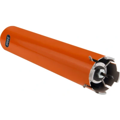 Afbeelding van 92mm Diamant Droogboor M16 400mm lang Stofafzuiging &amp; Centreersleuven SPERO