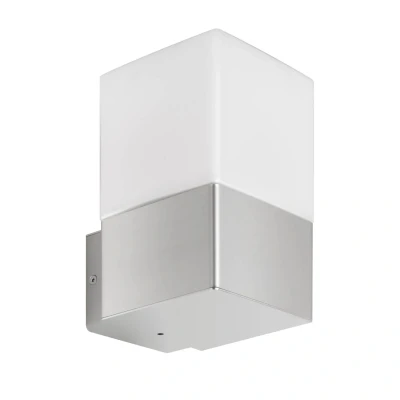 Afbeelding van LCD Buitenwandlamp Linus, rvs zonder sensor
