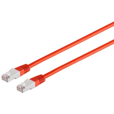 Afbeelding van S/CONN Cat. 5e F/UTP 2m netwerkkabel Rood Cat5e (FTP)