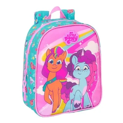 Afbeelding van Schoolrugzak My Little Pony Magic Roze Turkoois 22 x 27 10 cm