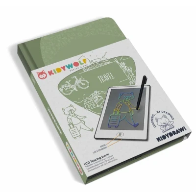 Afbeelding van Kidywolf tekenbord kidydraw mini reizen