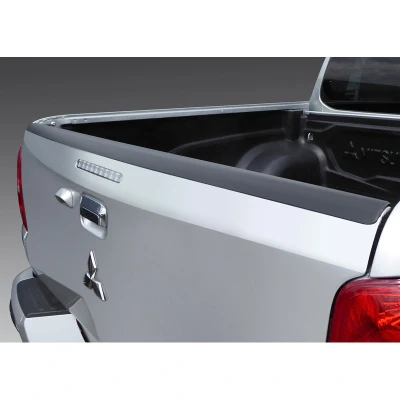 Afbeelding van RGM ABS Pickup Achterklep beschermlijst passend voor Mitsubishi L200 /Triton 2014 Zwart