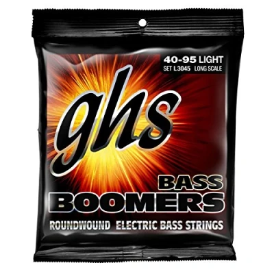 Afbeelding van Snarenset voor elektrische bases GHS BASS BOOMERS L3045 lichtgewicht lange mensur 040/095