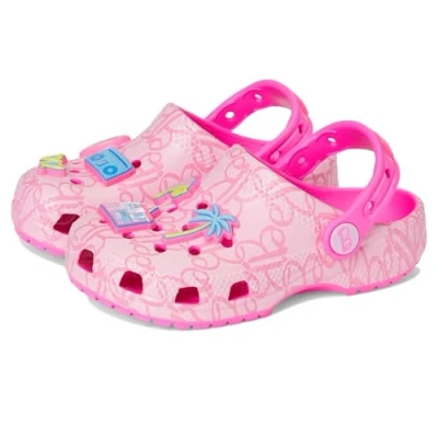 Afbeelding van Klompen Crocs Mattel Pink Barbie Cls Clg T