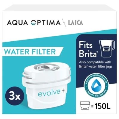 Afbeelding van Filter voor Kruik met Aqua Optima STEPS319 Wit Plastic