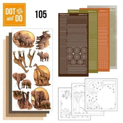 Afbeelding van Dot and Do 105 Wild Animals
