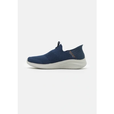 Afbeelding van Skechers 232450 Nvy Sneakers voor heren, Navy gebreide rand, 39.5 EU