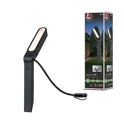 Afbeelding van Paulmann Spot ITO vertikal 94545 Verlichtingssysteem Plug&amp;Shine LED tuinspot 6 W Warmwit Antraciet