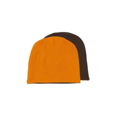 Afbeelding van MasterDis beanie muts reversible chocolate orange one size