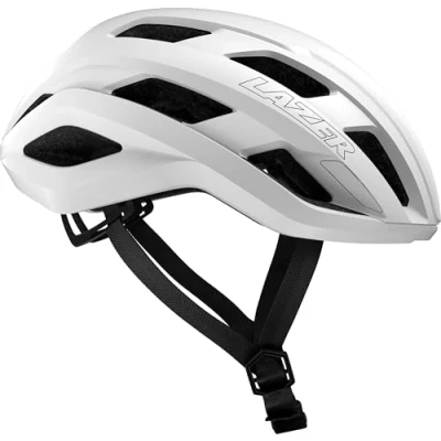 Afbeelding van Lazer Fietshelm Strada KinetiCore, mat volledig wit (M) 55 59 cm