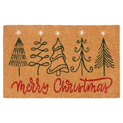 Afbeelding van HANSE Home Mat Kokos Five Christmas Trees