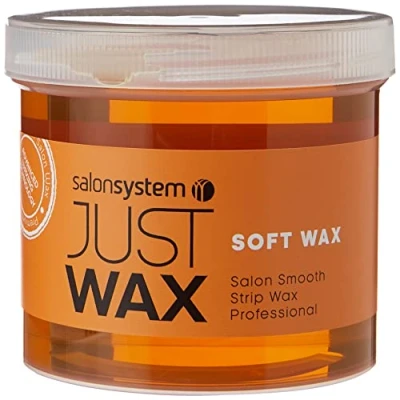 Afbeelding van Salon System Just Wax Traditional High Performance Soft voor de gevoelige huid, 450 g