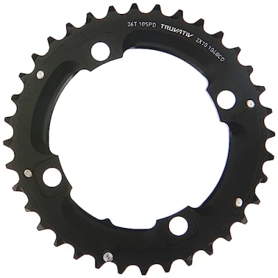Afbeelding van SRAM MTB Kettingblad 2x10 speed lange pen, zwart Uitvoering 36T