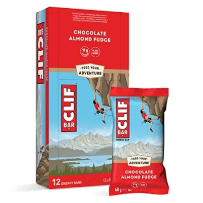 Afbeelding van Clif Bar Energiereep Chocolate Almond Fudge, 12 stuks (12 x 68 g)