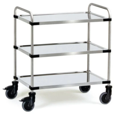 Afbeelding van fetra 5019 Etagewagen RVS Laadvermogen (max.): 150 kg Chroom