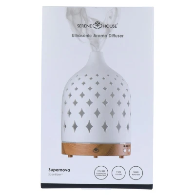 Afbeelding van Serene House Ultrasonic Diffuser Stars White 150ml