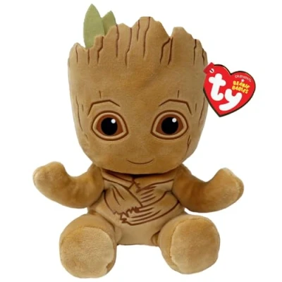 Afbeelding van Ty Beanie Babies Marvel Groot Soft 15cm
