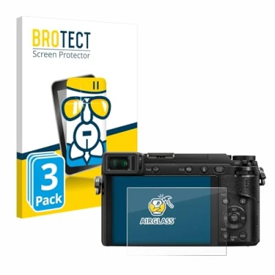 Afbeelding van BROTECT Screenprotector voor Panasonic Lumix DMC GX80 Folie Beschermfolie Beschermglas transparant (3 Stuks)