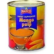 Afbeelding van Natco Mango Pulp Alphonso 6X850G
