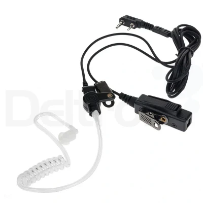 Afbeelding van K PO® KEP 26 Beveiligings oortje Security Headset Heavy Duty Kenwood connector TK 3401 / 3501 3701 NX 1200 1300 Horeca Evenementen Outdoor activiteiten