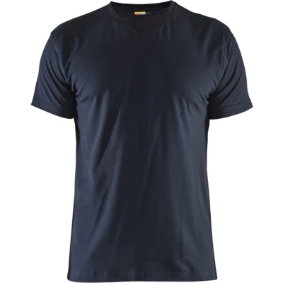 Afbeelding van Blaklader T Shirt, V hals 3360 1029 Donker marineblauw XS