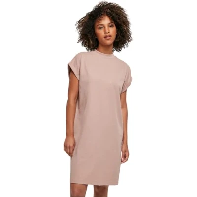 Afbeelding van Super Oversized damesshirt &#039;Turtle Shoulder Dress&#039; Dusk Rose 3XL