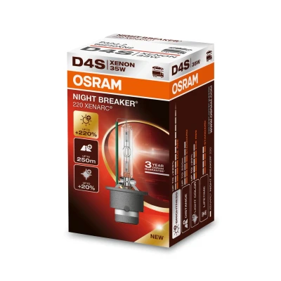 Afbeelding van Osram Night Breaker 220 Xenarc D4S 66440XN2 enkele lamp