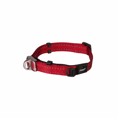 Afbeelding van Rogz Utility Safety Halsband Rood Hondenhalsband 33 48x2.0 cm