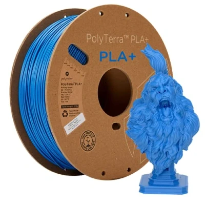 Afbeelding van Polymaker PolyTerra™ PLA+ Blue