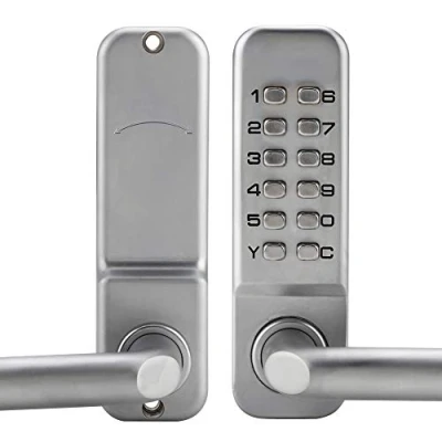 Afbeelding van Digitaal deurslot, waterdicht mechanisch codeslot, 1 tot 11 cijferige codenummercombinatie, wachtwoordbeveiligingscodeslot keyless