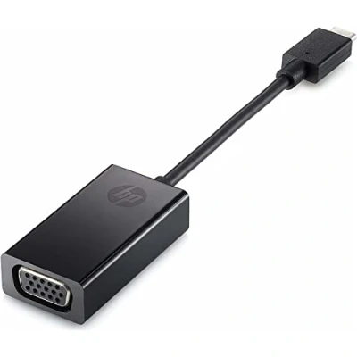Afbeelding van HP USB C naar VGA schermadapter, Zwart