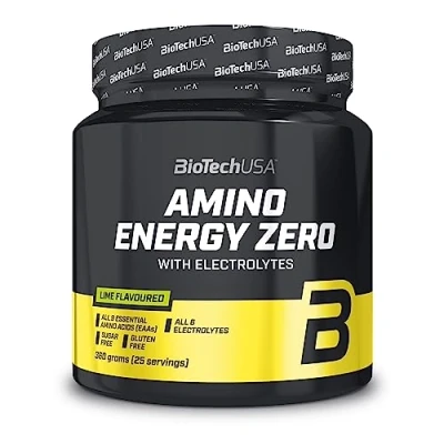 Afbeelding van Biotech USA Amino Energy Zero 1 x 360g Strength and endurance No less than 6 electrolytes in the composition (Lime)