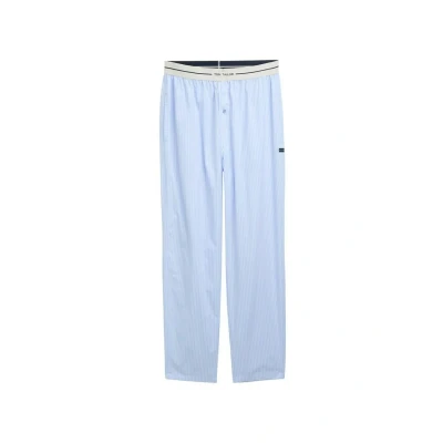 Afbeelding van TOM Tailor Pyjamabroek bluelightstripe, Heren, Maat: Large, Blue light stripe