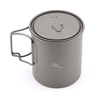 Afbeelding van TOAKS Ultralichte Titanium Cup Draagbare Water Mok (750ml)